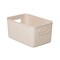 Superio Plastic Storage Container Bins, Organizer Baskets, Boxes for Organizing Closet Shelves Drawer Shelf